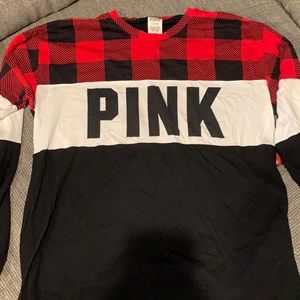 PINK Buffalo Plaid Longsleeve